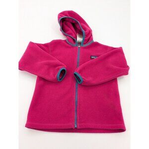 Patagonia Kids Pink Fleece Hoodie
